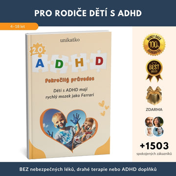Nejprodávanější průvodce pro rodiče odhaluje REVOLUČNÍ přístup, který pomáhá dětem s ADHD být klidnějšími a soustředěnějšími + 6 BONUSŮ