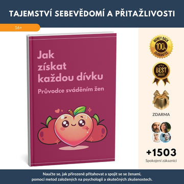 Nejprodávanější průvodce pro muže odhaluje REVOLUČNÍ techniky, které zaručují úspěch ve svádění každé ženy + BONUS