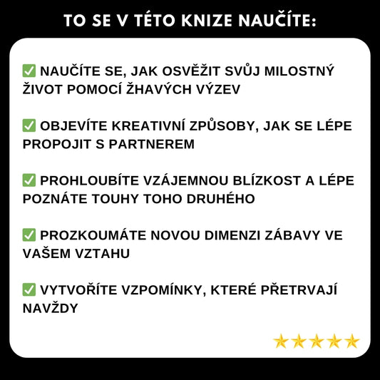 Nejprodávanější příručka pro vášeň bez hranic: 50 nezapomenutelných dobrodružství + BONUS