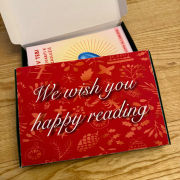 🎁 Vánoční dárková krabička na knihy – perfektní doplněk k vašim knihám!