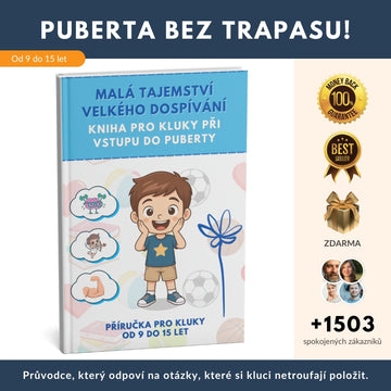 Puberta bez trapasu! Průvodce, který odpoví na otázky, které si kluci netroufají položit + BONUS