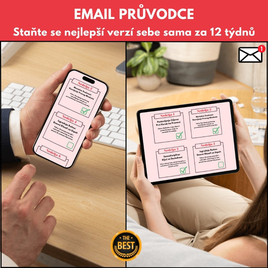 EMAIL PRŮVODCE - Staňte se nejlepší verzí sebe