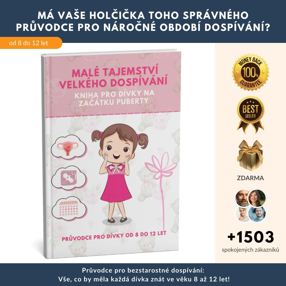 Nejprodávanější průvodce pro bezstarostné dospívání: Vše, co by měla znát dívka ve věku 8 až 12 let + BONUS