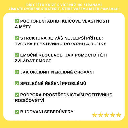 Nejprodávanější průvodce pro rodiče odhaluje REVOLUČNÍ přístup, který pomáhá dětem s ADHD být klidnějšími a soustředěnějšími + 6 BONUSŮ