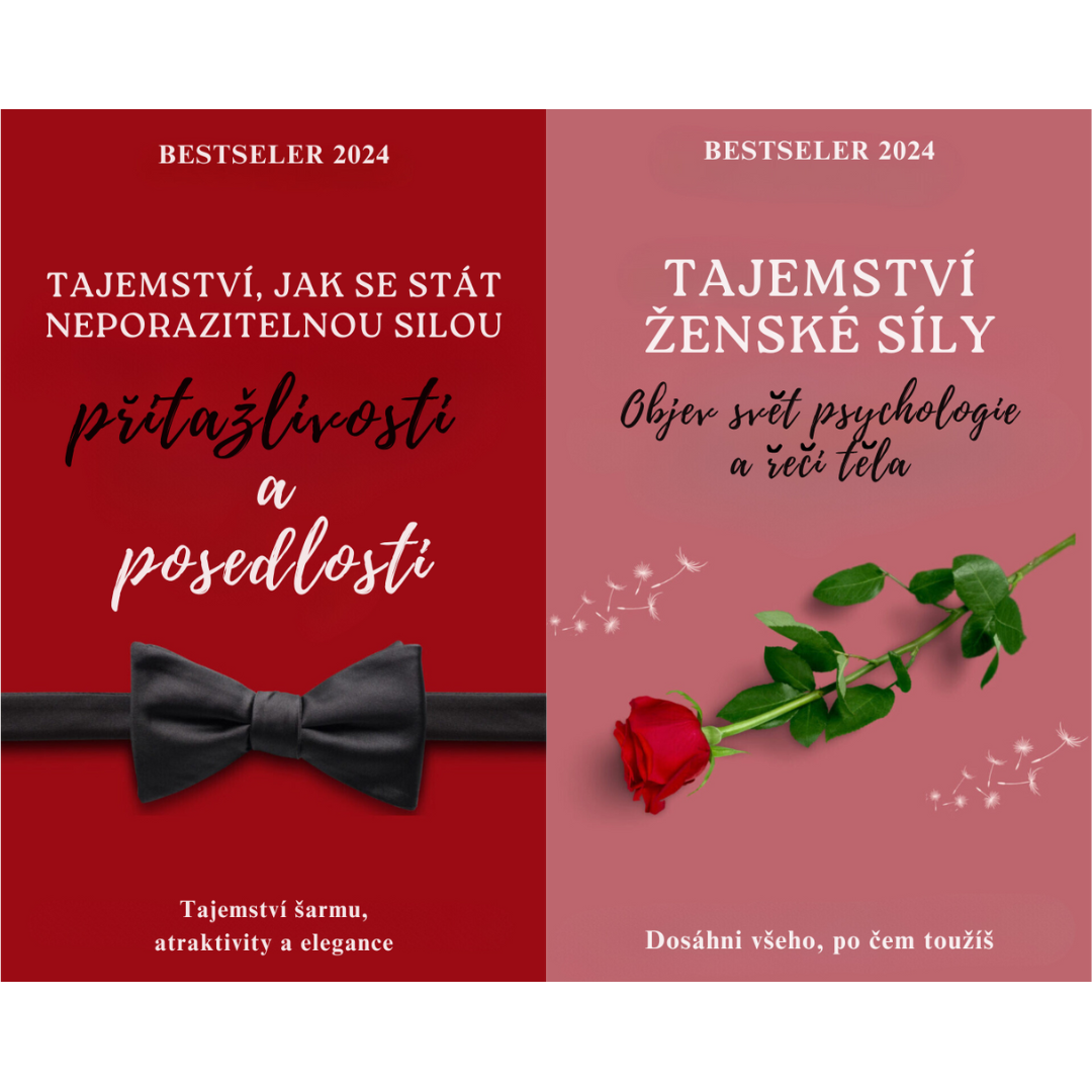 🔴 Femme Fatale e-PREMIUM balíček: Tajemství ženské síly + Jak se stát neodolatelnou silou (PDF)