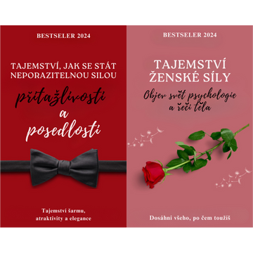 🔴 Femme Fatale e-PREMIUM balíček: Tajemství ženské síly + Jak se stát neodolatelnou silou (PDF)